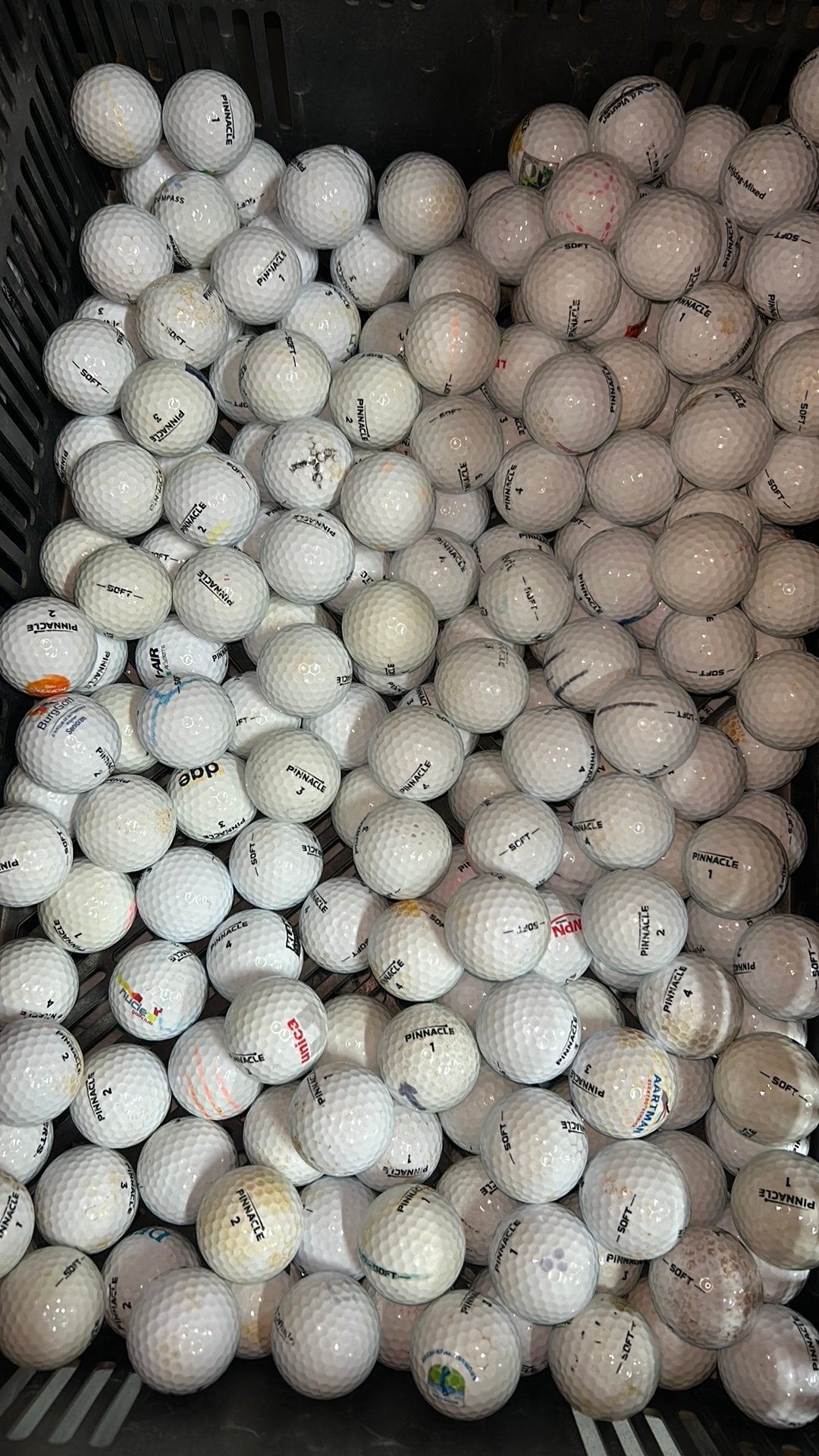 100 Stuks Pinnacle Soft Golfballen, Sport en Fitness, Bal(len), 1187ZX, Info@premiumgolf.nl, Ophalen of Verzenden