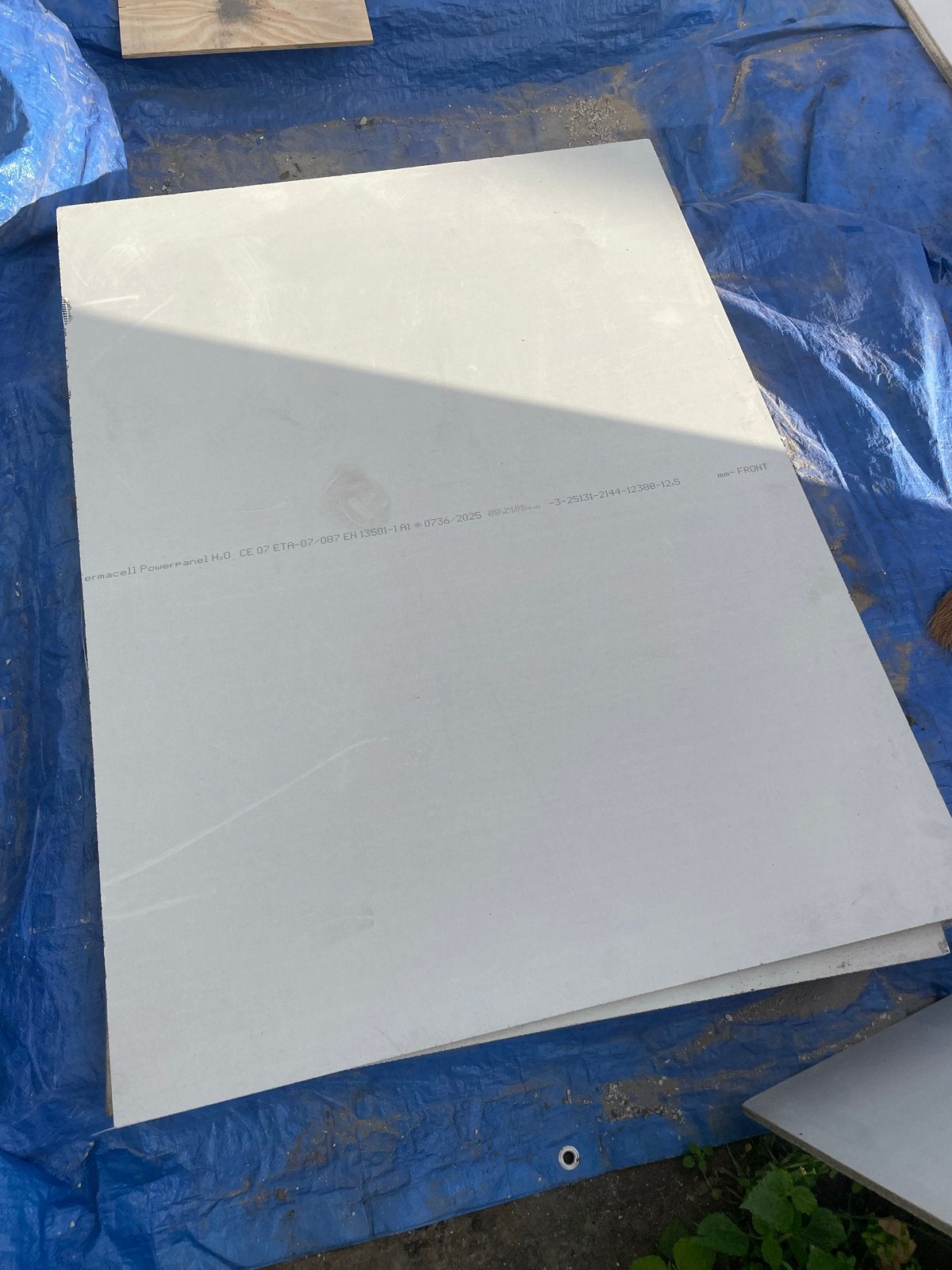 Fermacell H2O Powerpanel platen, Doe-het-zelf en Verbouw, Ophalen, Nieuw, Overige materialen, Minder dan 20 mm