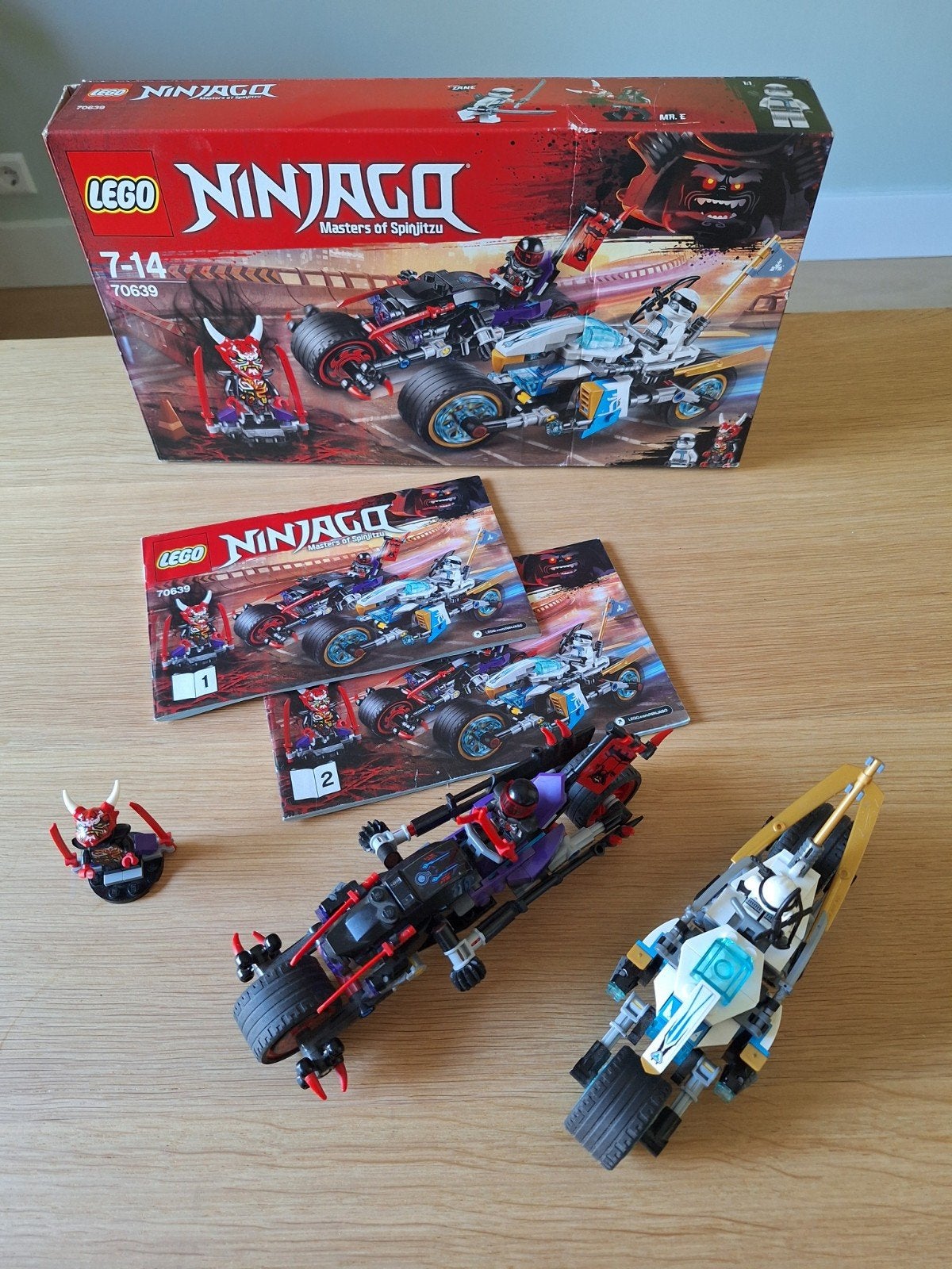 LEGO Ninjago 70639: Street Race of the Snake Jaguar, Ophalen of Verzenden, Zo goed als nieuw, Overige merken