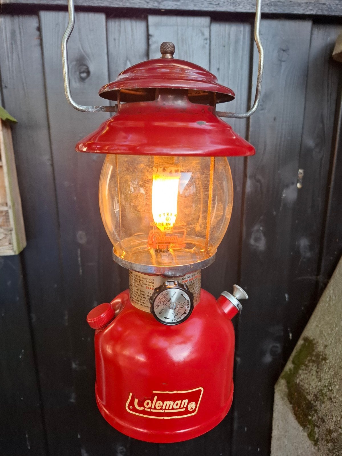 Coleman 200a benzinelamp collectorsitem noodpakket retro, Caravans en Kamperen, Kampeeraccessoires, Ophalen of Verzenden