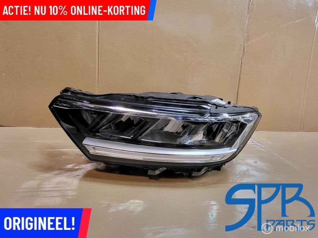 VW T-ROC 2GA FACELIFT FULL LED KOPLAMP LINKS ORIGINEEL KAAL