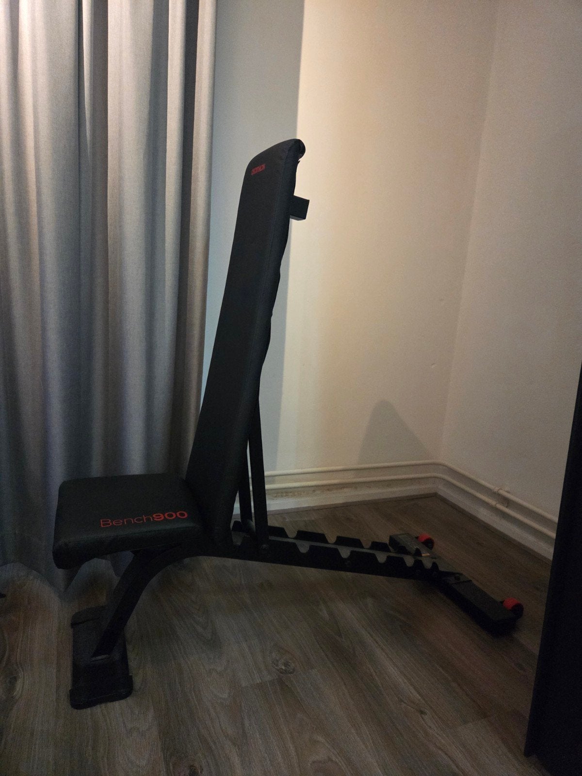 Domyos Bench 900 - Verstelbare Fitnessbank, Ophalen, Overige typen, Zo goed als nieuw, Metaal