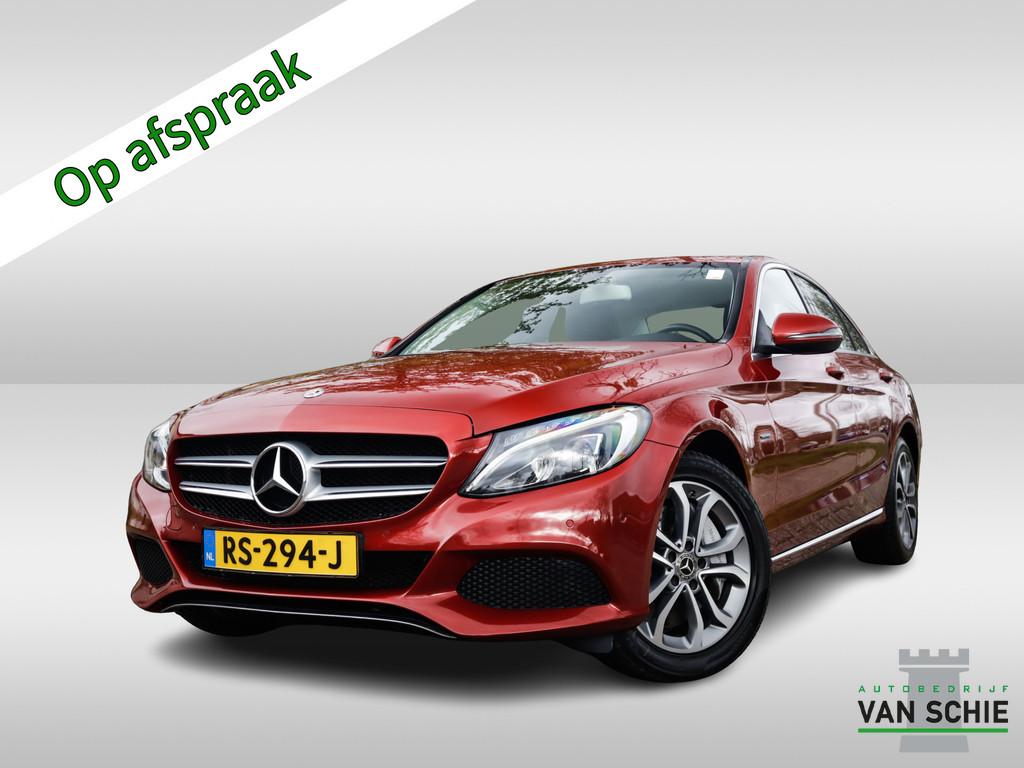 Mercedes-Benz C-Klasse 350 e Business 2e-Eig & Keurig-Onderh, Auto's, Automaat, 12 maanden, Achterwielaandrijving, Gebruikt
