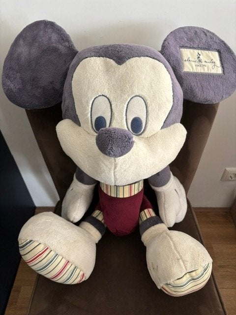 Vintage Classic Mickey since 1928 - pluche, Ophalen, Mickey Mouse, Zo goed als nieuw, Knuffel
