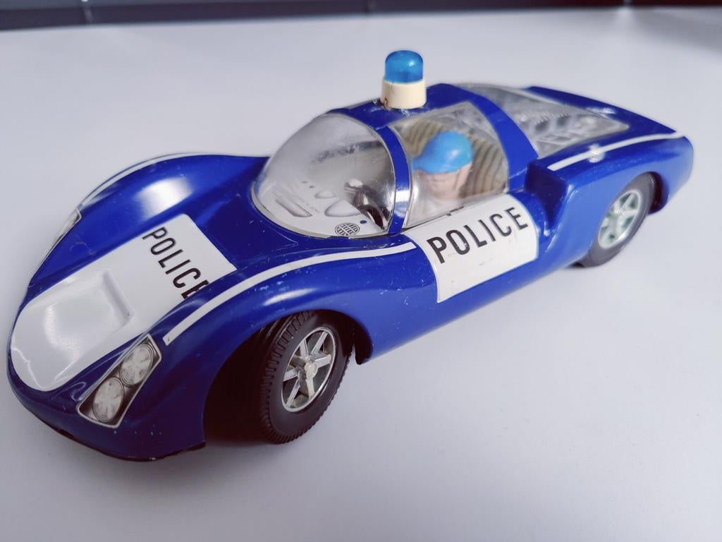 Porsche politie blikken auto van Joustra, Ophalen of Verzenden, Auto