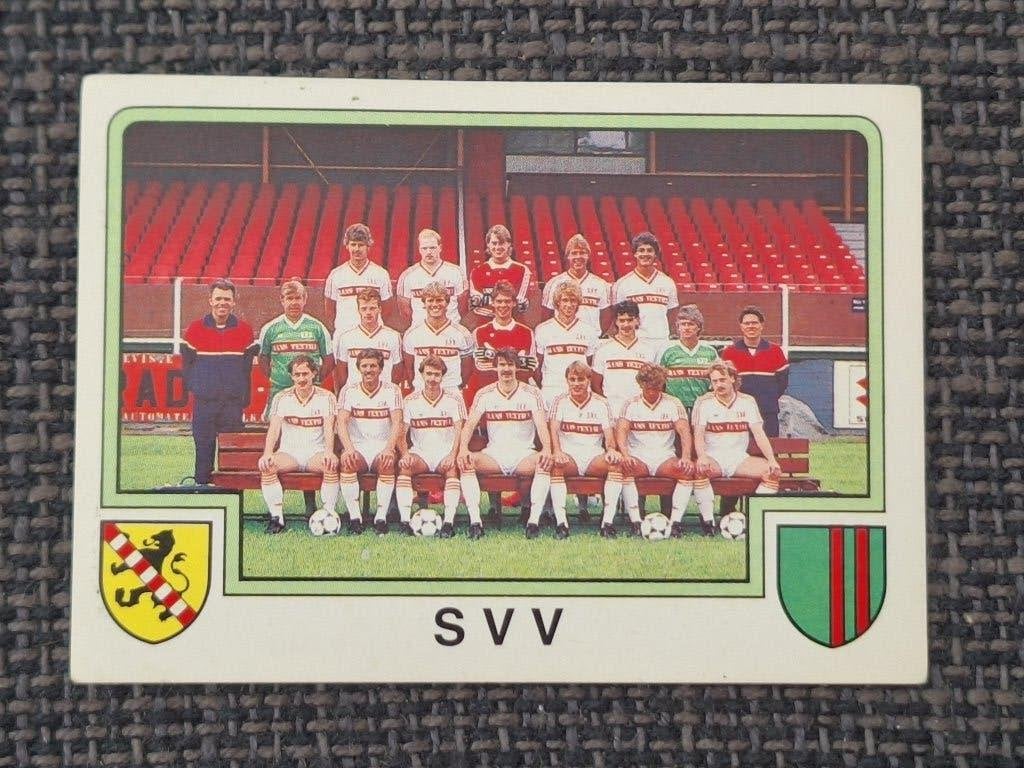 Panini Voetbal 86 SVV, Verzenden, Zo goed als nieuw, Sticker