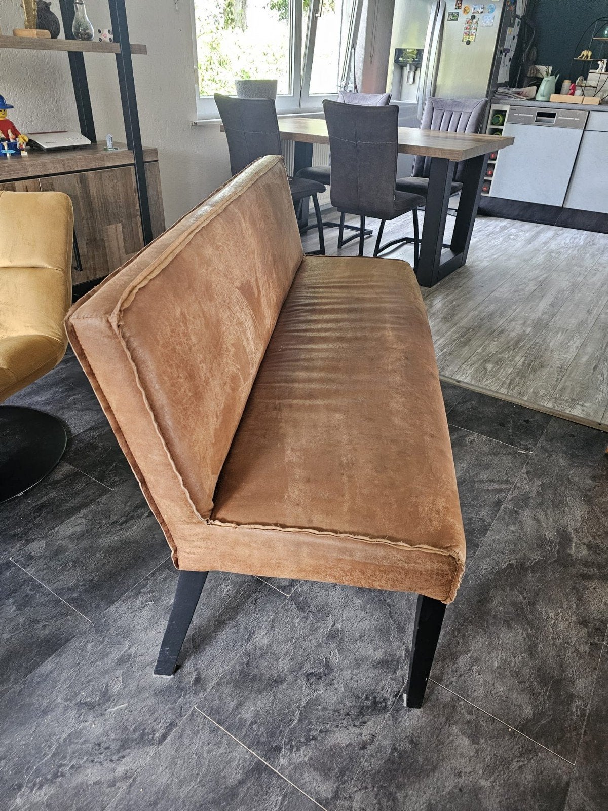 eetkamerbank merk: Be Pure, Ophalen, Gebruikt, Industrie, 150 tot 200 cm