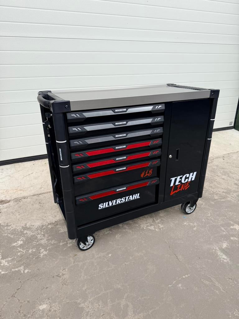Silverstahl Tech Line Gereedschapswagen 261-delig – Nieuw, Ophalen, Nieuw