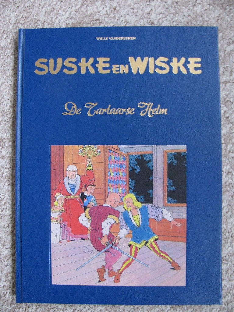 Suske en Wiske -De Tartaarse Helm -luxe hardcover XV van XXV, Willy Vandersteen, Nieuw, Ophalen of Verzenden, Meerdere stripboeken