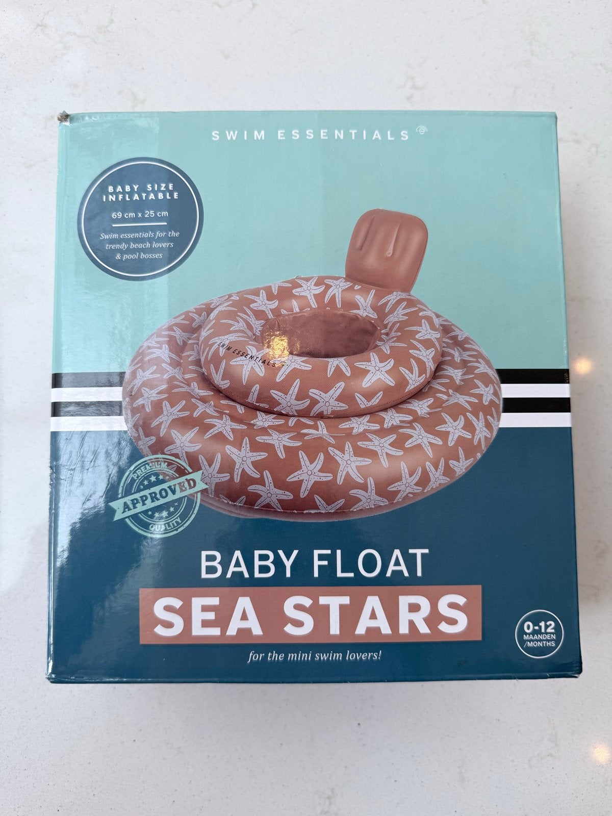 Swim Essentials Baby Float zeesterren, Ophalen of Verzenden, Zo goed als nieuw