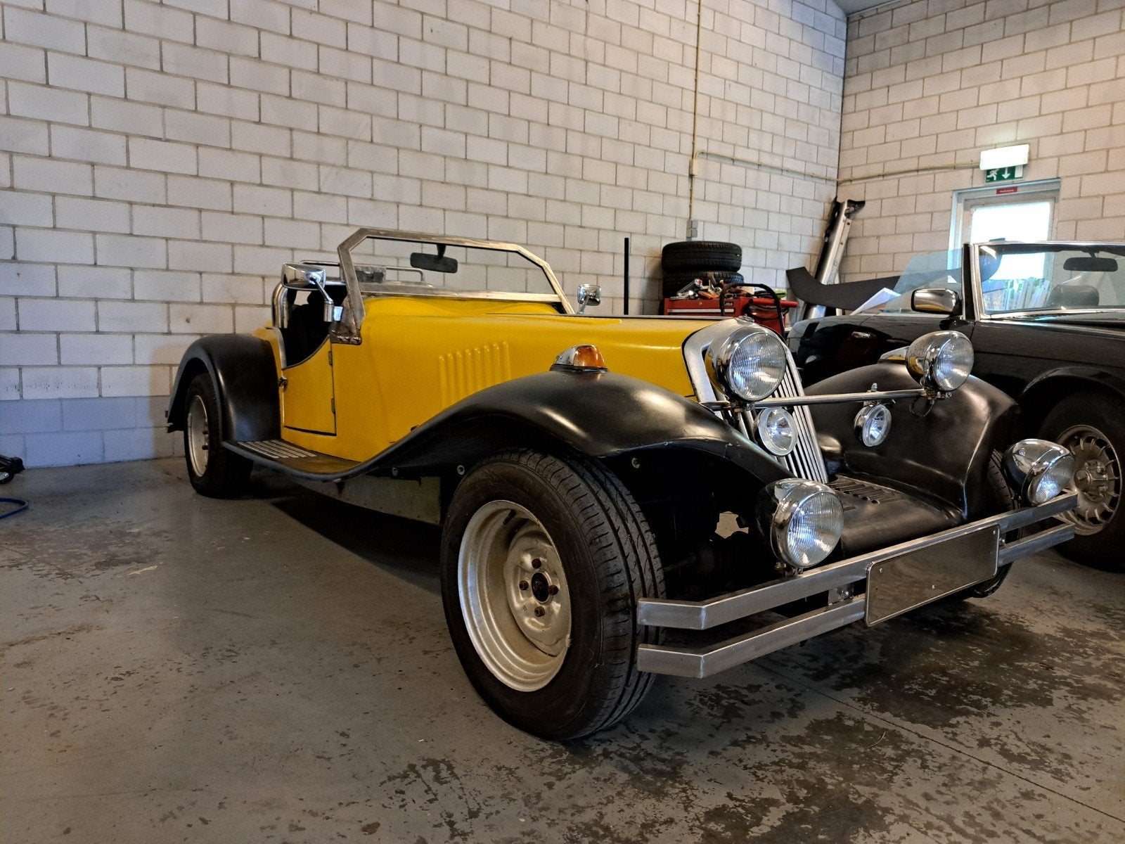 zeldzame oldtimer A.F cabrio   50 stuks gebouwd, Cabriolet, Mercedes-Benz, Bedrijf, Handgeschakeld