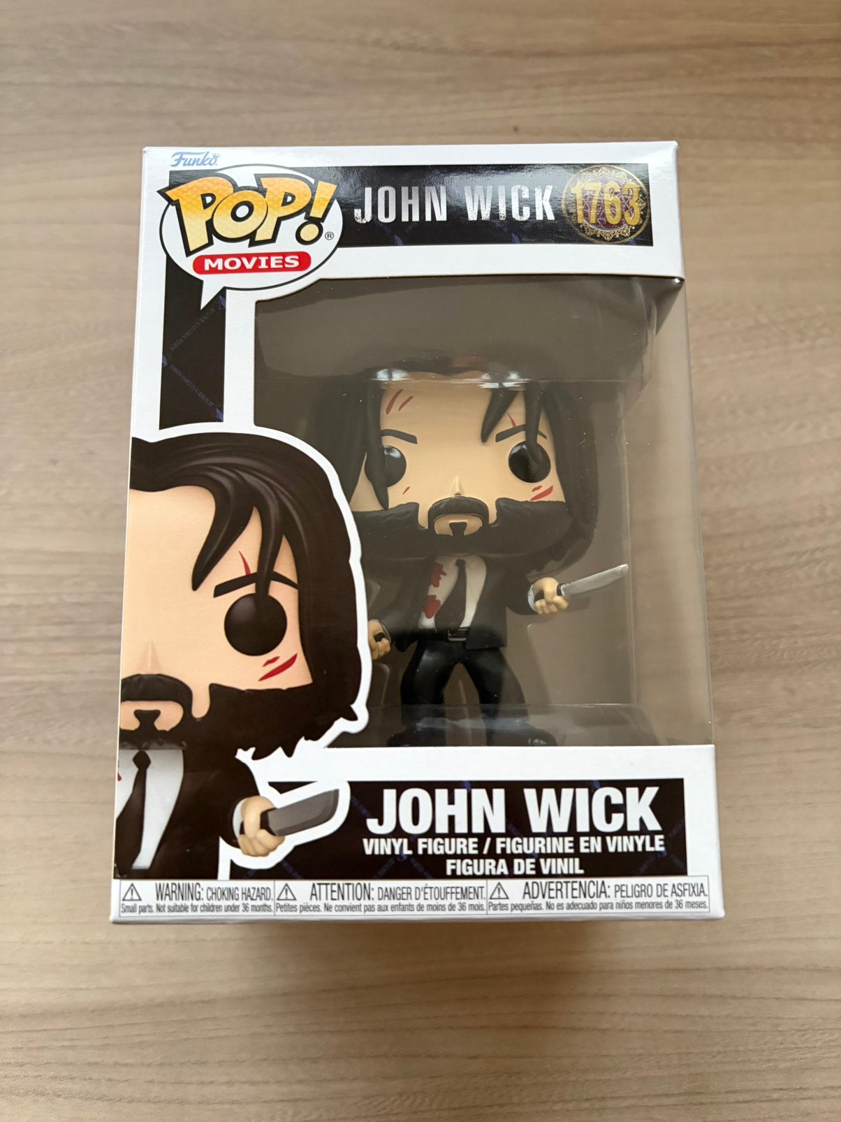 Funko Pop! Movies John Wick #1763 Vinyl Figure 2025, Funko Europe, Ophalen of Verzenden, Zo goed als nieuw, 4th floor, 1 Queen Caroline St, London W6 9YN, Verenigd Koninkrijk