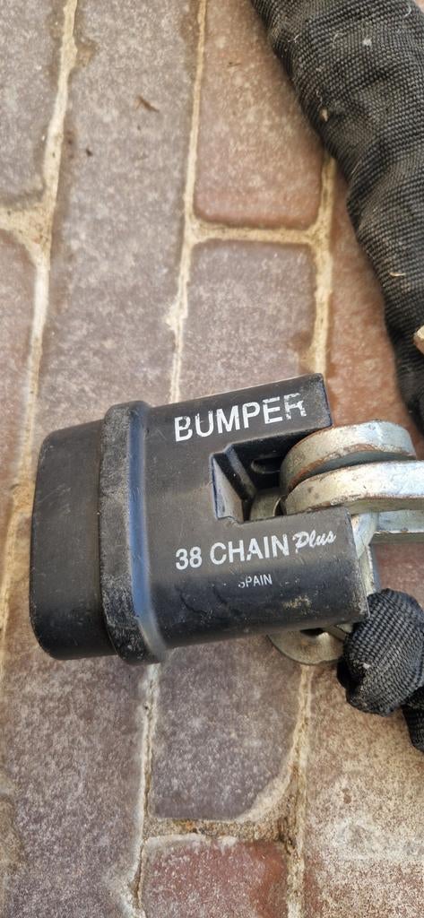Bumper 38 Chain Plus Kettingslot met sleutels, Ophalen of Verzenden, Gebruikt, Kettingslot