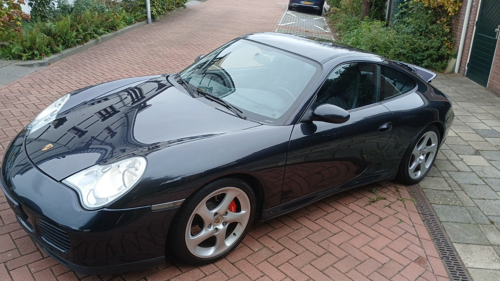 porsche 911/996 4S handgeschakeld, NON sunroof, Auto's, Dealer onderhouden, Zwart, Leder, Handgeschakeld