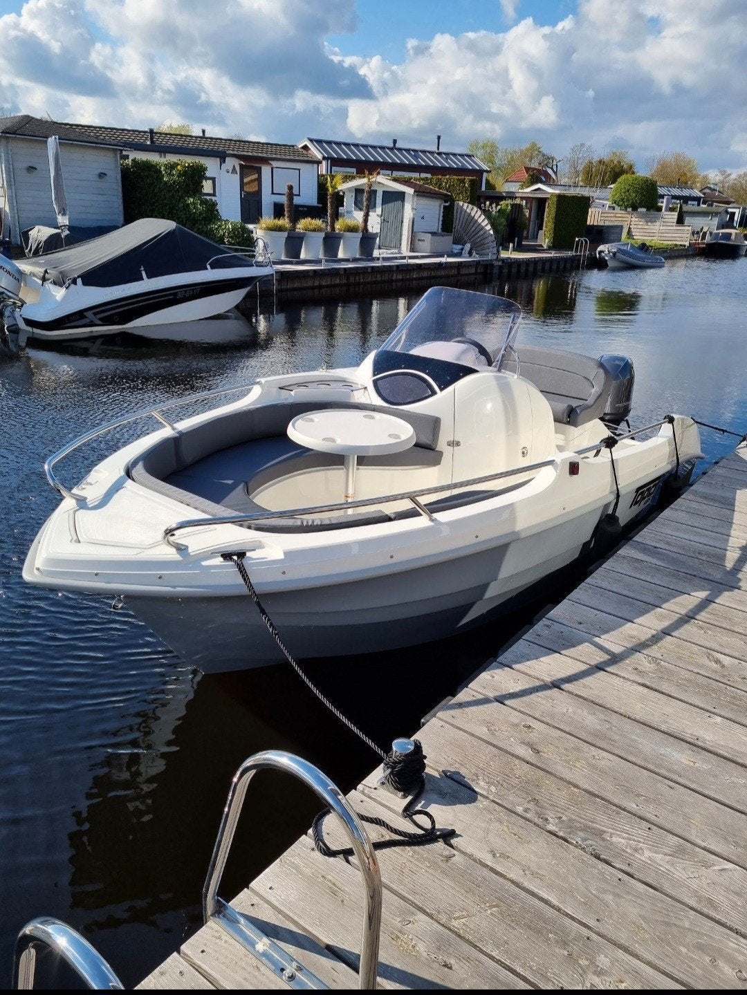 Topcraft 485 met Yamaha 50pk buitenboordmotor en trailer, Buitenboordmotor, Ophalen of Verzenden, Consoleboot, Topcraft