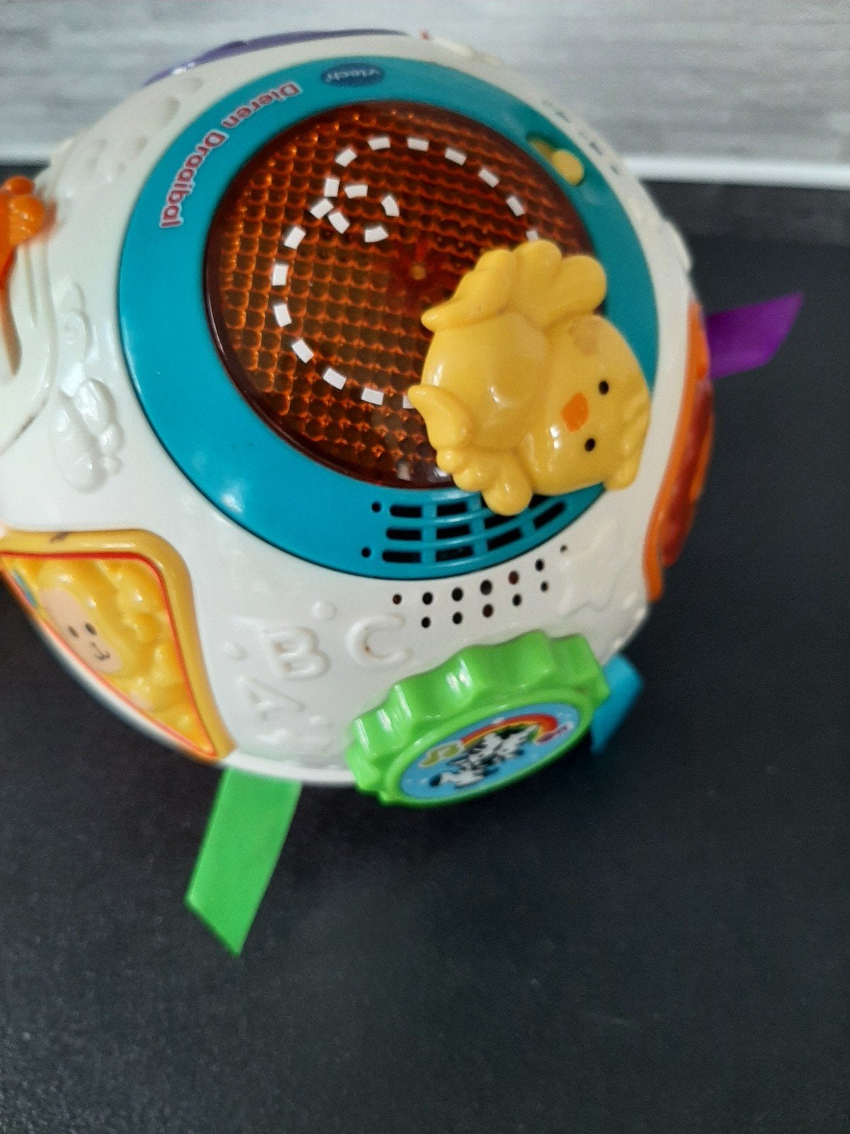 Vetch baby bal draait tolt muziek licht liedjes herkenning, Ophalen of Verzenden, Gebruikt, 6 maanden tot 2 jaar