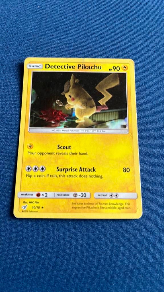 Detective pikachu 10/18, Ophalen, Zo goed als nieuw