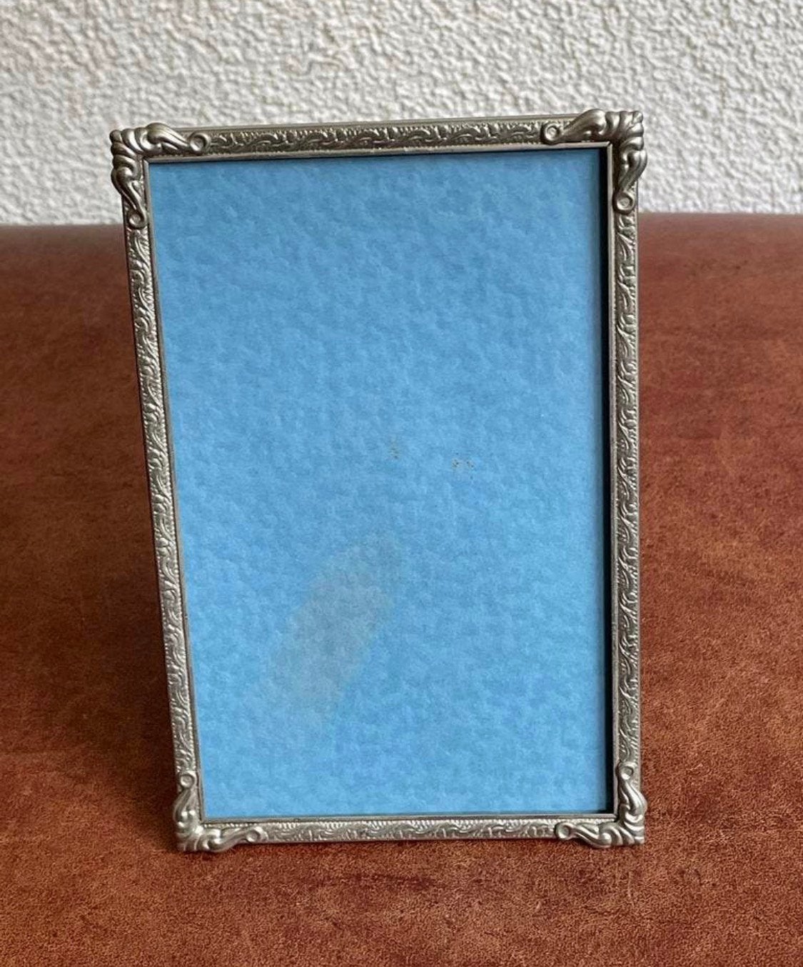 Vintage fotolijstje, met plat glas, Ophalen of Verzenden