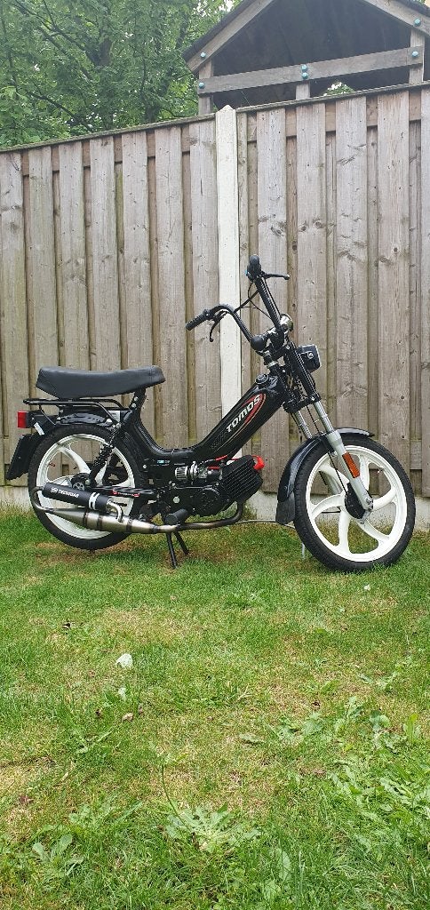 Tomos standaard waardepijling, Ophalen, Maximaal 45 km/u, Zo goed als nieuw, 2 versnellingen