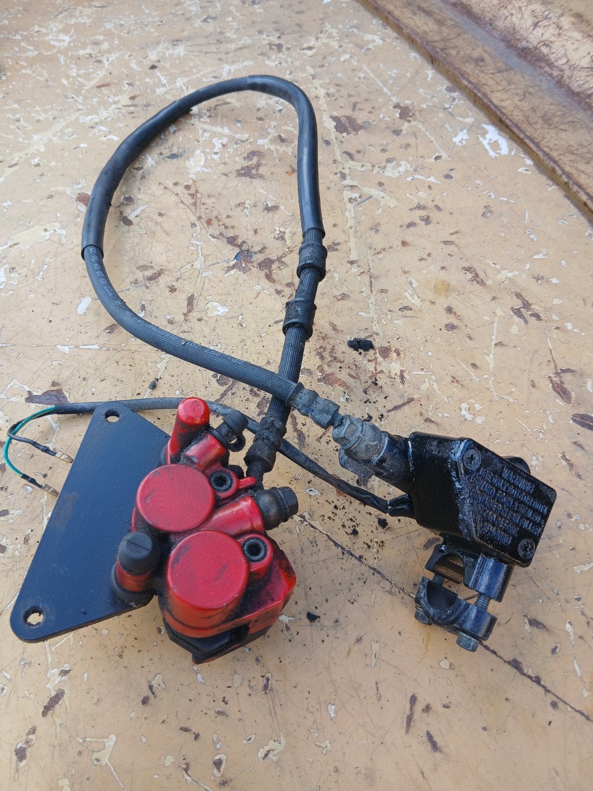 Sym xpro orbit 2 voor rem op druk, Fietsen en Brommers, Brommeronderdelen | Scooters, Ophalen of Verzenden, Gebruikt, Overige typen
