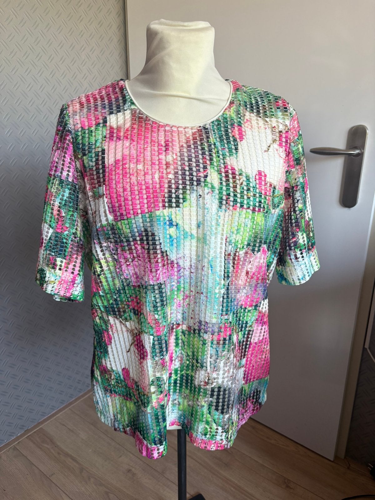 Sommermann tshirt top 42, Verzenden, Zo goed als nieuw, Maat 42/44 (L), Boven de knie
