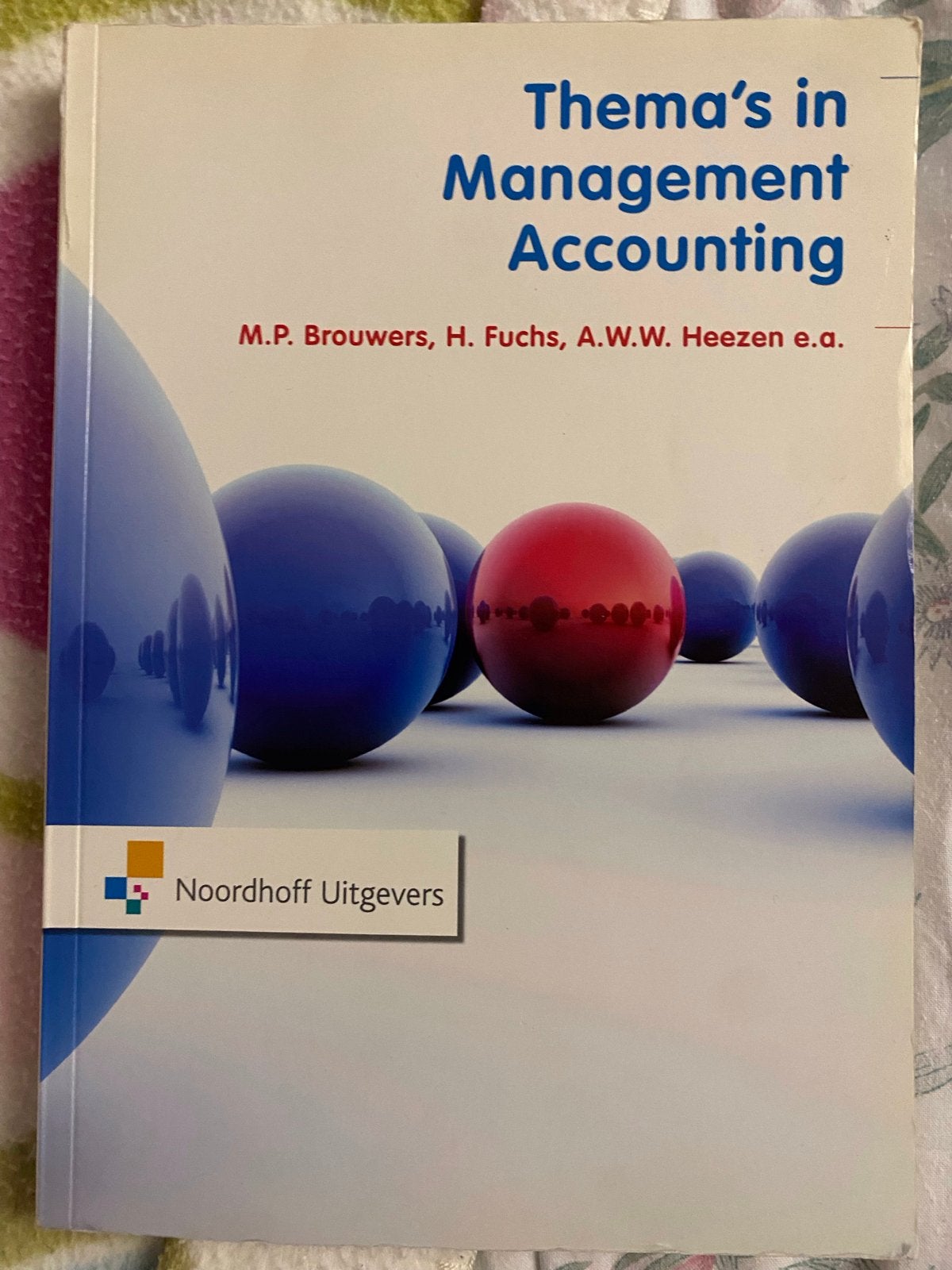 Thema's in Management Accounting, Boeken, Ophalen, Gamma, Zo goed als nieuw, WO