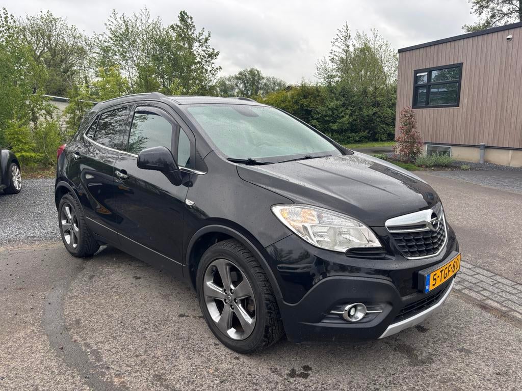 Opel Mokka 1.4 Turbo 16V S&S 103KW H6 2014 Zwart 55.000km!, Auto's, Opel, Voorwielaandrijving, 4 cilinders, Zwart, Origineel Nederlands
