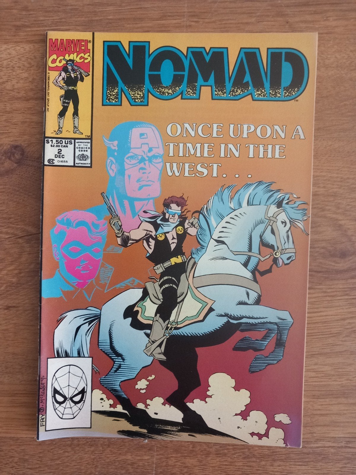 Marvel comics Nomad issue 2: Once Upon a Time in the West, Boeken, Eén comic, Ophalen of Verzenden, Zo goed als nieuw