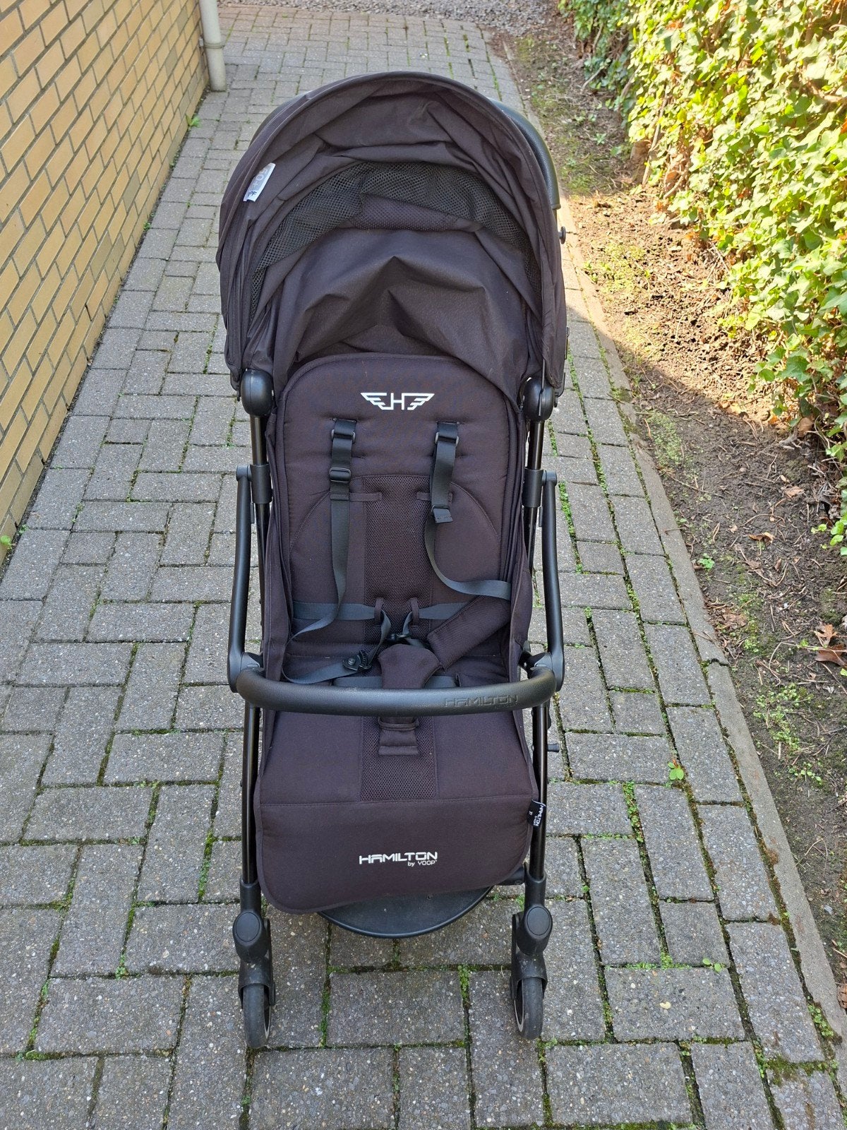 Hamilton X1 buggy incl. regenhoes, Kinderen en Baby's, Ophalen, Gebruikt, Kinderwagen, Overige merken