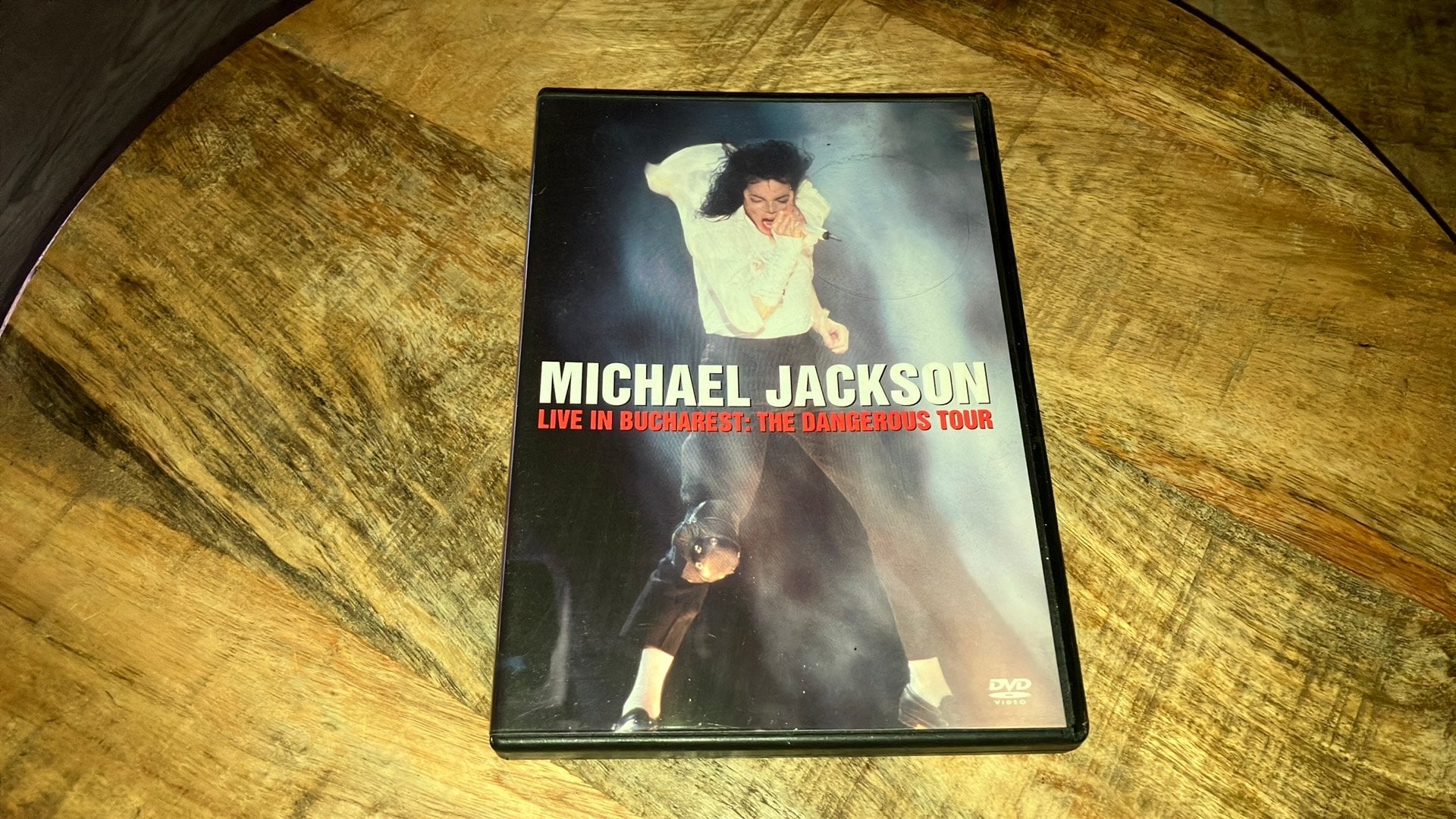 Michael Jackson Live in Bucharest: The Dangerous Tour dvd, Alle leeftijden, Ophalen of Verzenden, Zo goed als nieuw