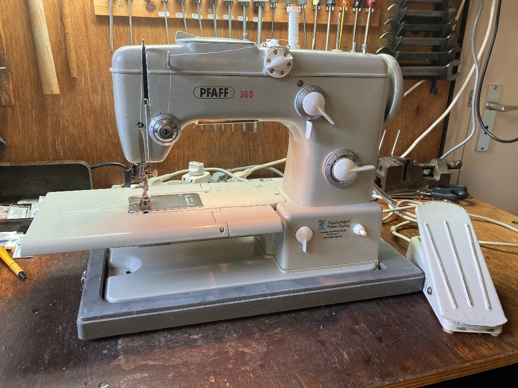 Pfaff 360 semi industrie - met vrije arm, Duitsland, Ophalen of Verzenden, Pfaff, Industrieel