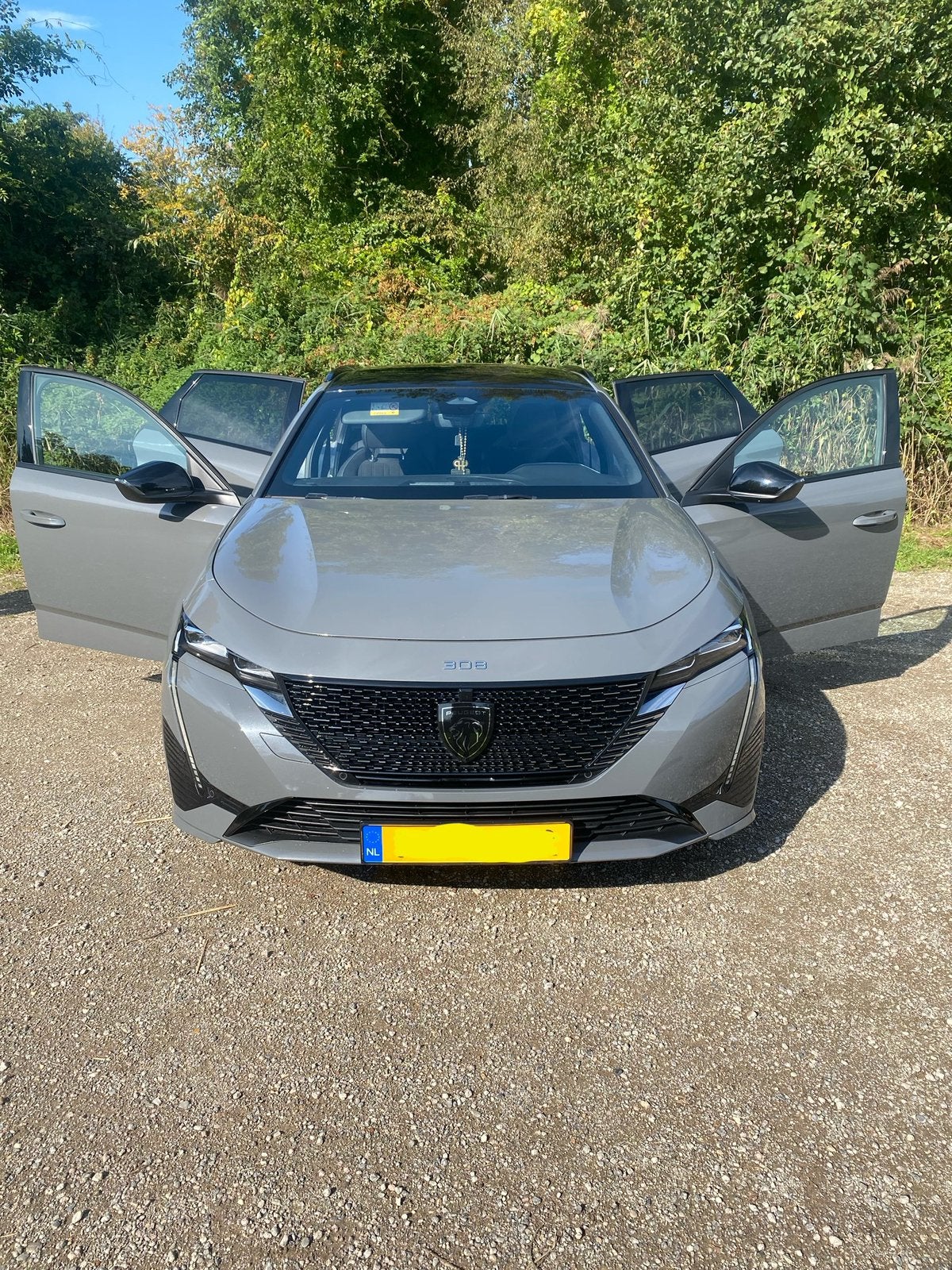 Peugeot 308 SW | GT 1.6 Plug in Hybride| Pano | Grijs |, Auto's, 4 cilinders, 150 pk, 1634 kg, Alcantara