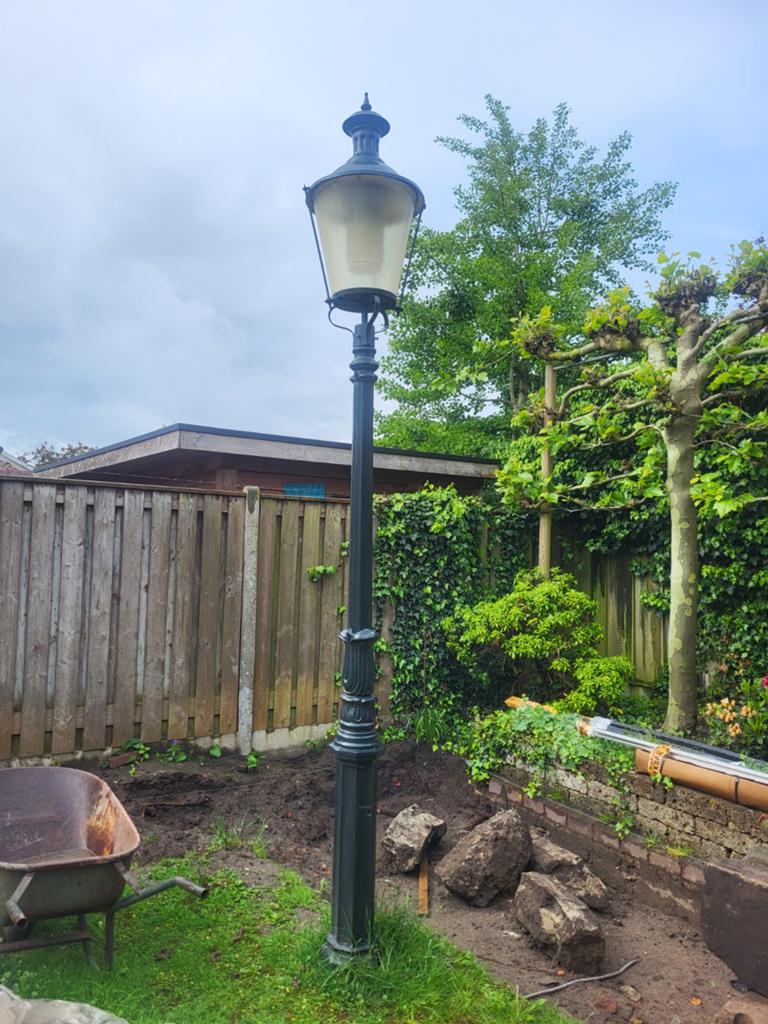 Lantaarnpaal, Ophalen, Gebruikt, Staande lamp, Netvoeding