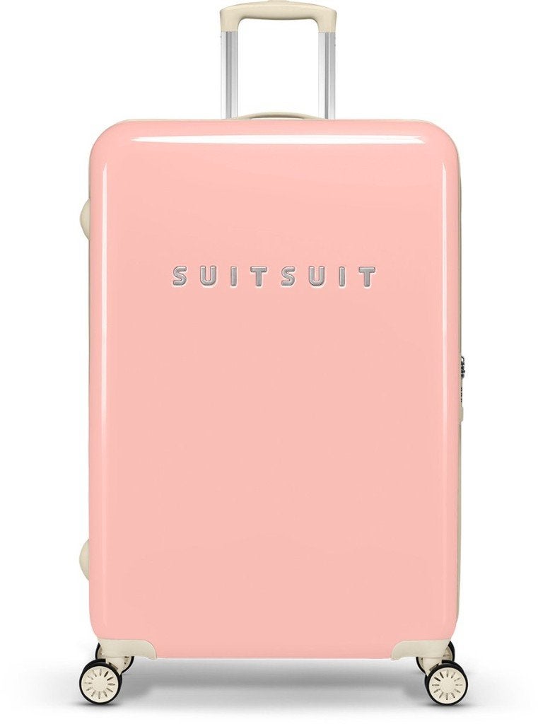 ✅ SUITSUIT Fabulous Fifties Papaya Peach koffer 76 cm  NIEUW, Wieltjes, Hard kunststof, 45 tot 55 cm, Nieuw