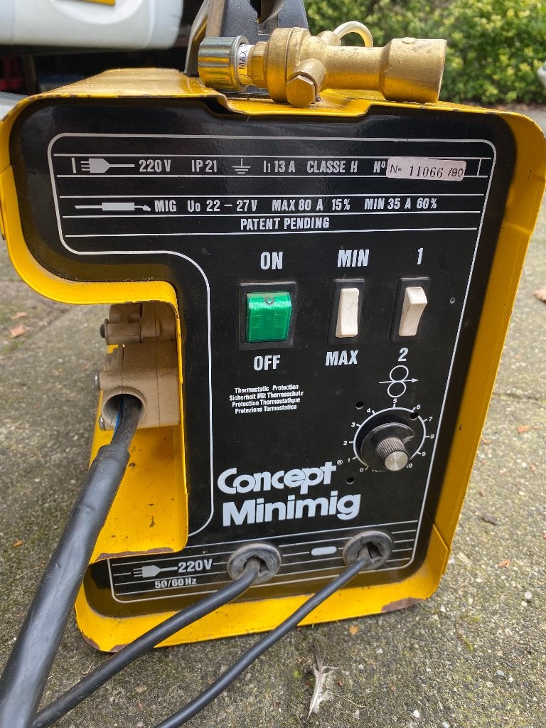 Mig lasapparaat, Ophalen of Verzenden, Zo goed als nieuw, Minder dan 150 ampère, Co2