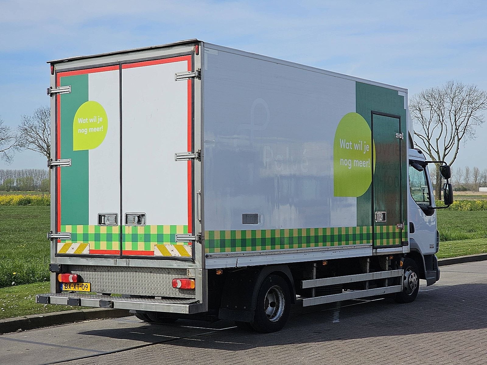 DAF LF 45.160 side doors frigo, Auto's, Automaat, Euro 5, 160 pk, Wit