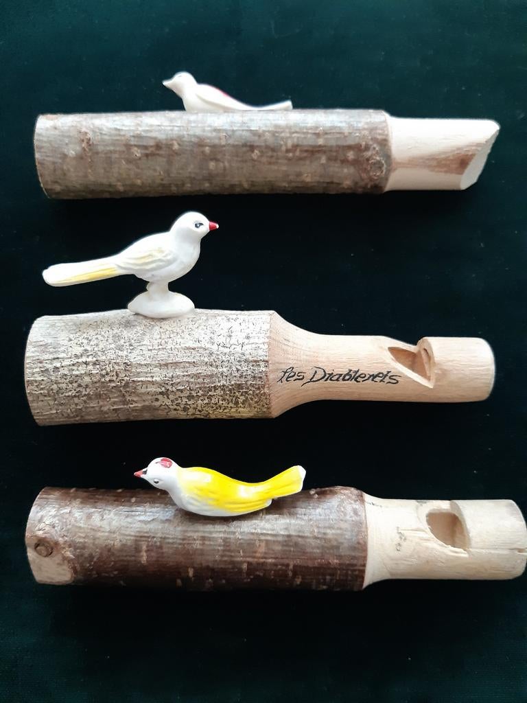 3 Koekoek fluitjes., Muziek en Instrumenten, Blaasinstrumenten | Dwarsfluiten en Piccolo's, Ophalen of Verzenden