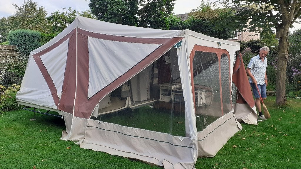 Vouwwagen Camplet Savanne, Ophalen, Beige, Aanwezig, Camp-Let