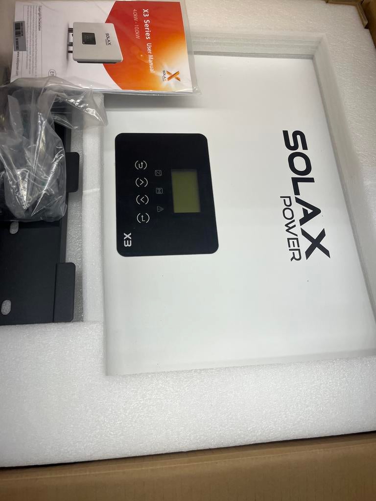 Solax Power X3 Serie Omvormer 4.0kW - 10.0kW, Doe-het-zelf en Verbouw, Zonnepanelen en Toebehoren, 200 wattpiek of meer, Nieuw
