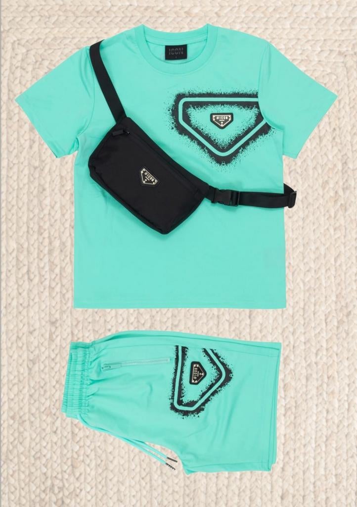 ICON 3-delige Zomerset met Tasje - Maat 122/128 (8 jaar), Kinderen en Baby's, Kinderkleding | Maat 128, Ophalen of Verzenden