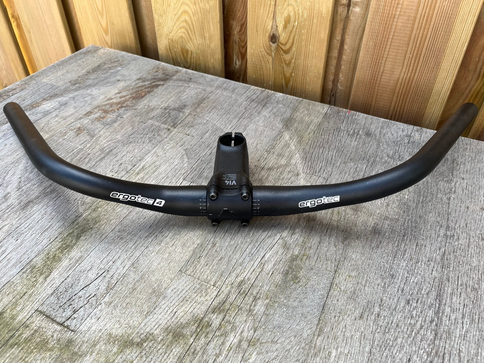 Aluminium fietsstuur ergotec. Vaste prijs € 25,-, Stuur, Toerfiets, Ophalen of Verzenden, Zo goed als nieuw
