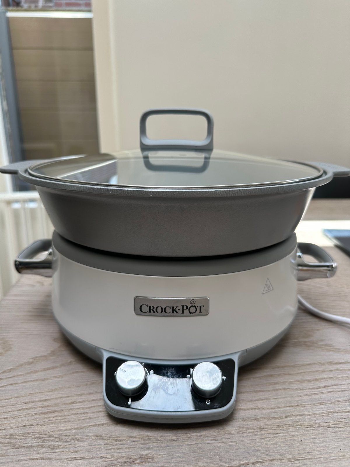 Crock-Pot Slowcooker 6L, Witgoed en Apparatuur, Ophalen of Verzenden, Zo goed als nieuw