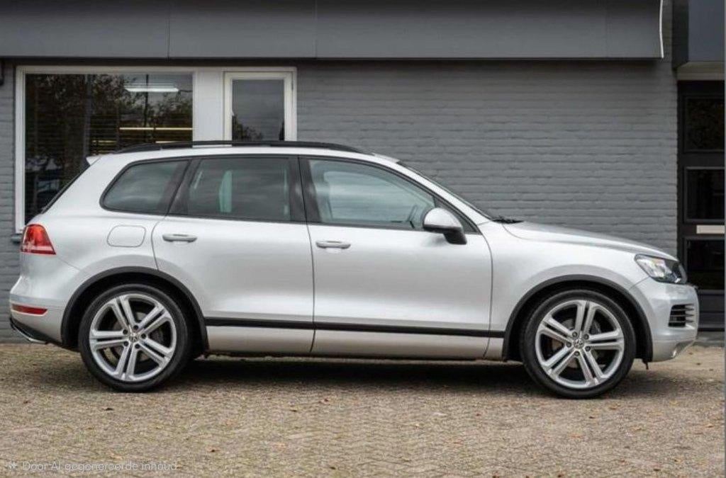 VW Touareg 21" R-Line wielset, Ophalen, Gebruikt, 295 mm, Banden en Velgen