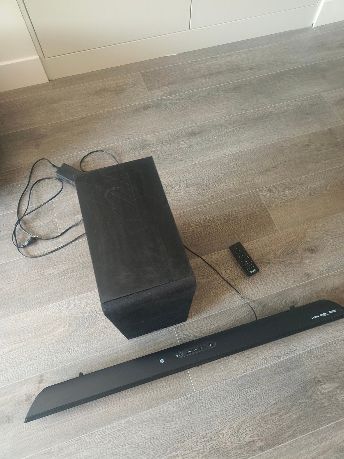 Teufel Cinebar 11 2.1-Set met draadloze subwoofer, Ophalen, Gebruikt, Audiokanaal 2.1, Teufel