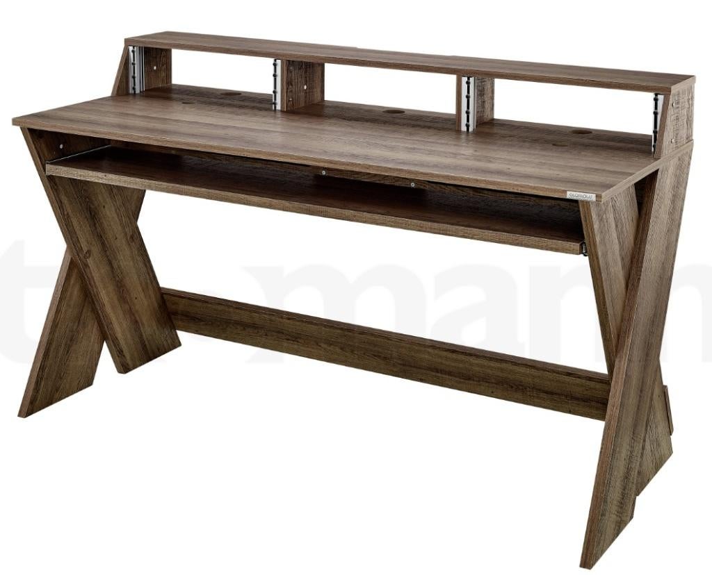 Studiotafel Glorious Sound Desk Pro met Keyboardplank, Ophalen, Zo goed als nieuw