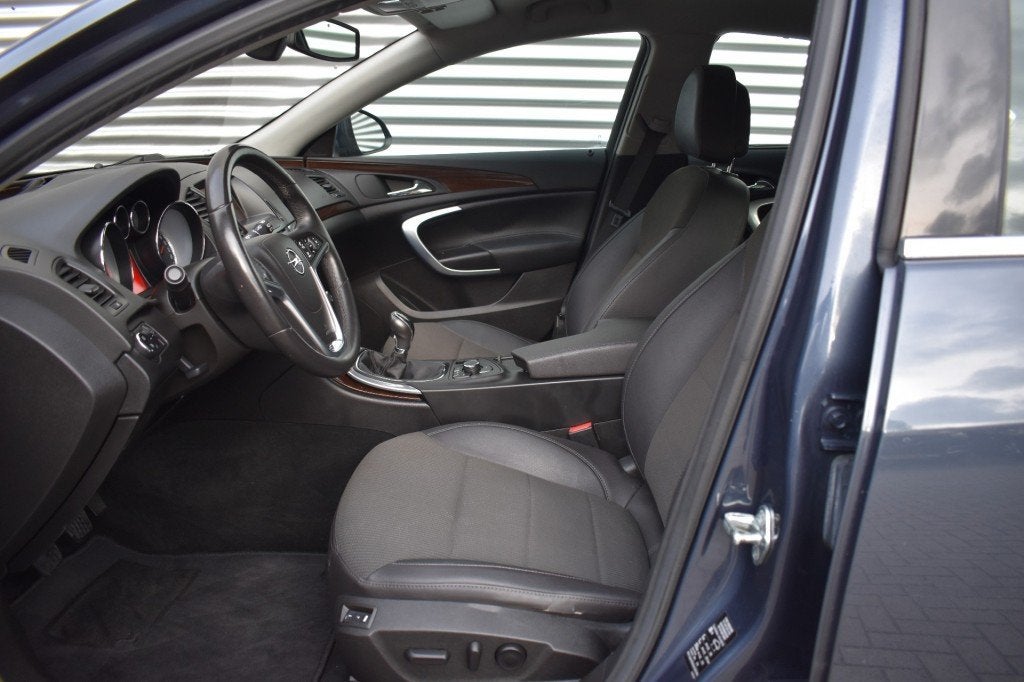 Opel INSIGNIA 1.6 TURBO EXECUTIVE / 19 LMV / TREKHAAK / XENO, Euro 5, Gebruikt, 4 cilinders, Blauw