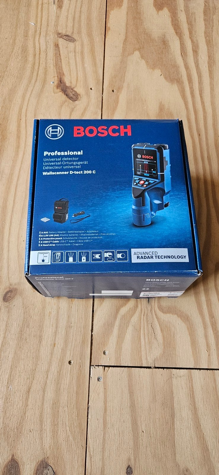 Bosch Wallscanner D-tect 200c, Ophalen of Verzenden