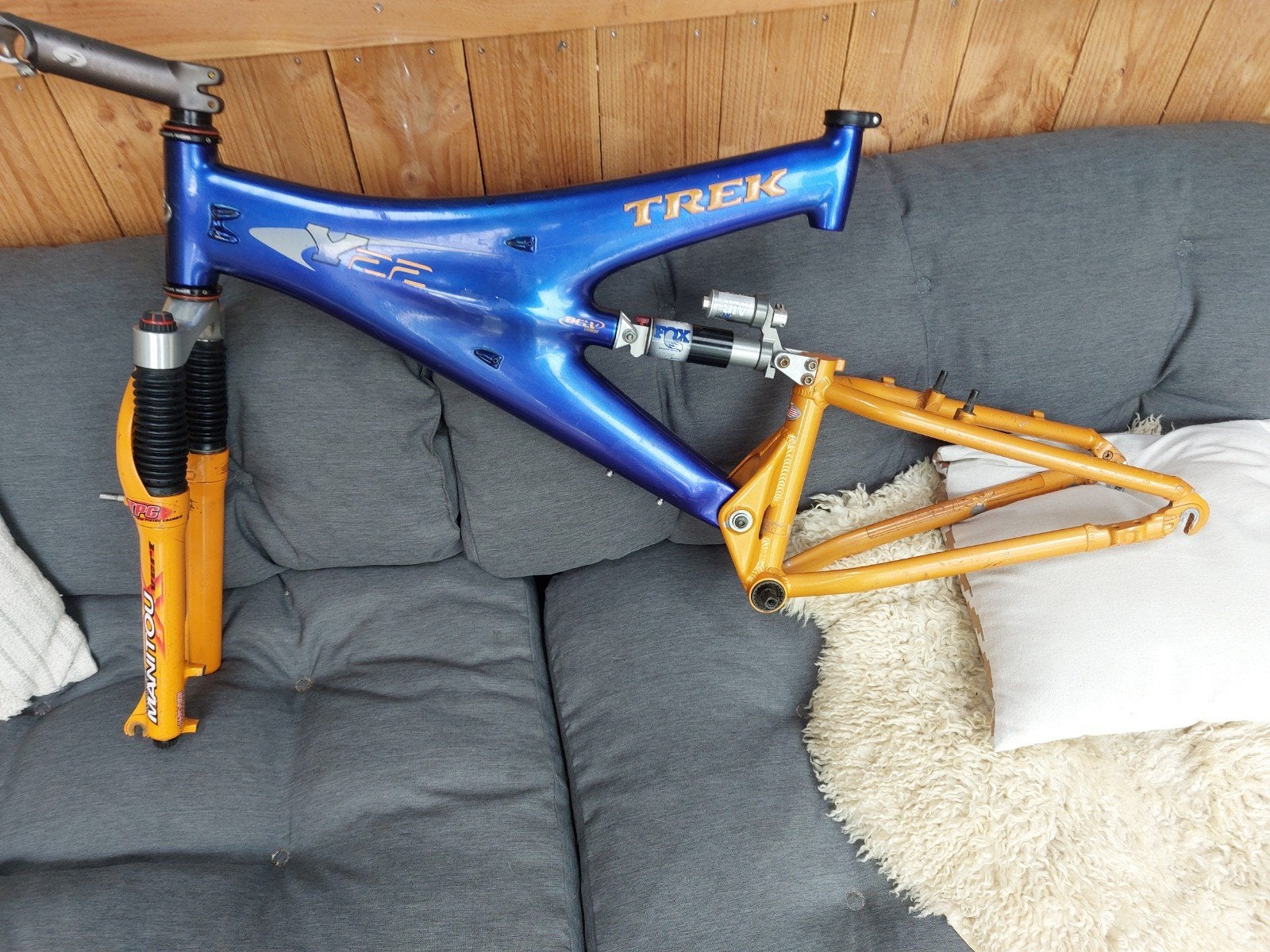 Trek Y22 frameset Trek Y, Ophalen of Verzenden, Gebruikt, Aluminium, 16 tot 20 inch