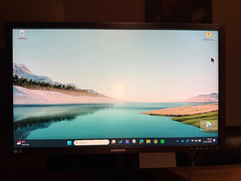Monitor 27 inch Samsung, Computers en Software, Monitoren, Ophalen, Gebruikt, Full HD, USB-C