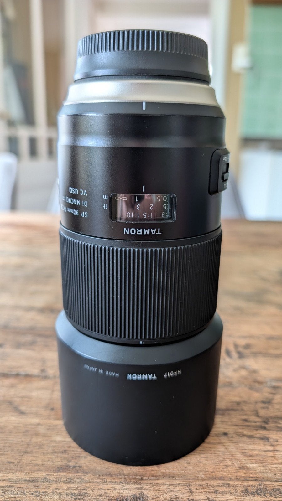Tamron SP 90mm F/2.8 Di Macro VC USD - Super scherp en snel, Gebruikt, Ultrasone focusmotor, Ophalen of Verzenden, Tamron
